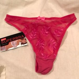 Panache Superbra Tango thong panty NWT 36